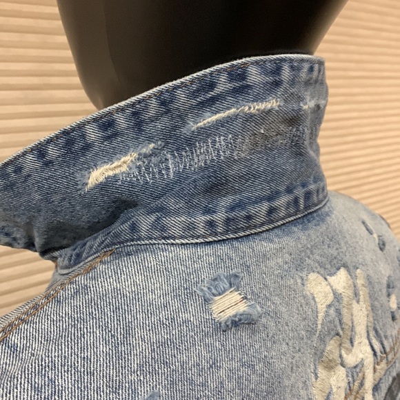 Cult of Individuality reversible tiger denim jeans jacket - Picture 6 of 16